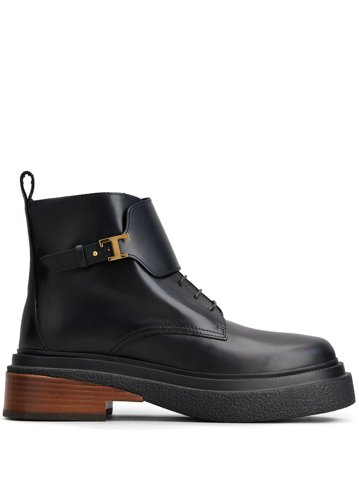 Tod's - Logo-plaque Leather Ankle Boots