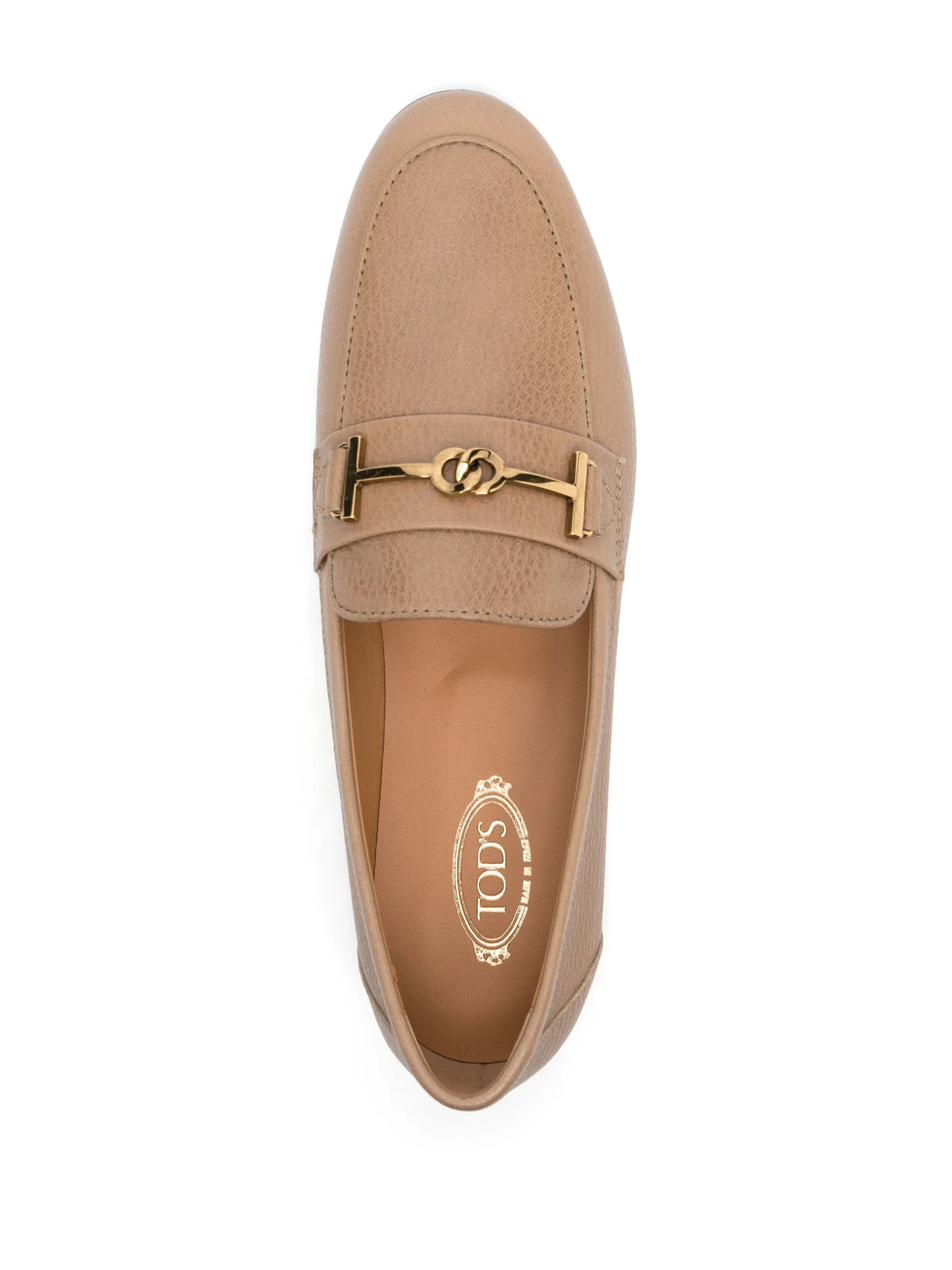 Tod's - Logo-plaque Leather Loafers