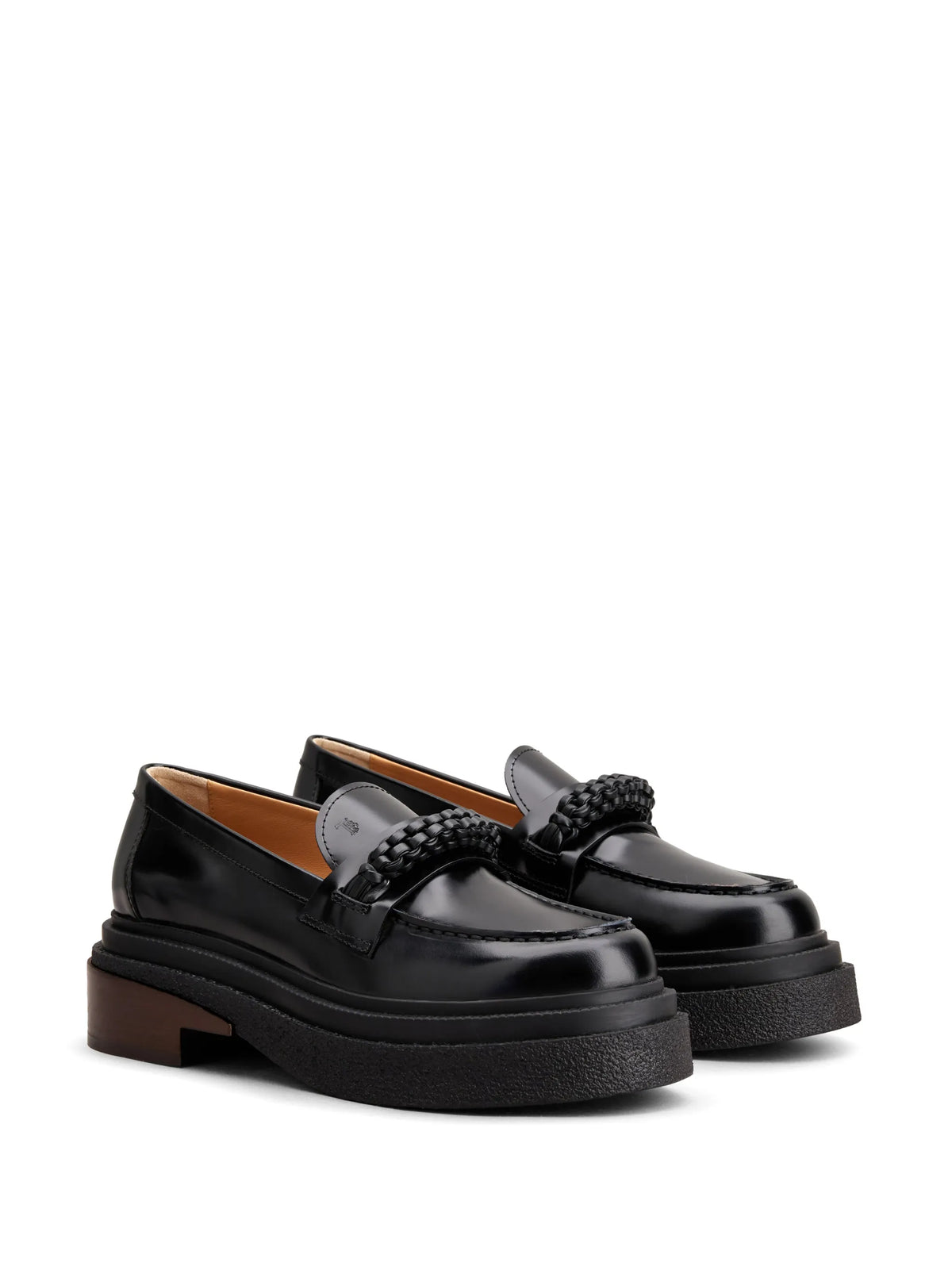 Tod's - Almond-toe Leather Loafers