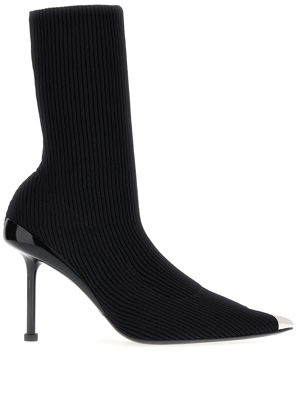 Alexander McQueen - Slash 90mm Ribbed-knit Boots