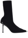 Alexander McQueen - Slash 90mm Ribbed-knit Boots