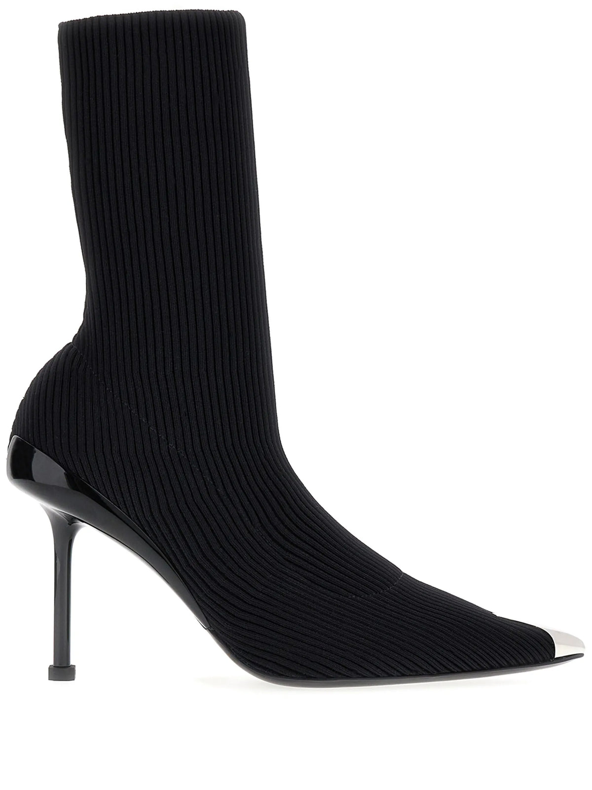 Alexander McQueen - Slash 90mm Ribbed-knit Boots