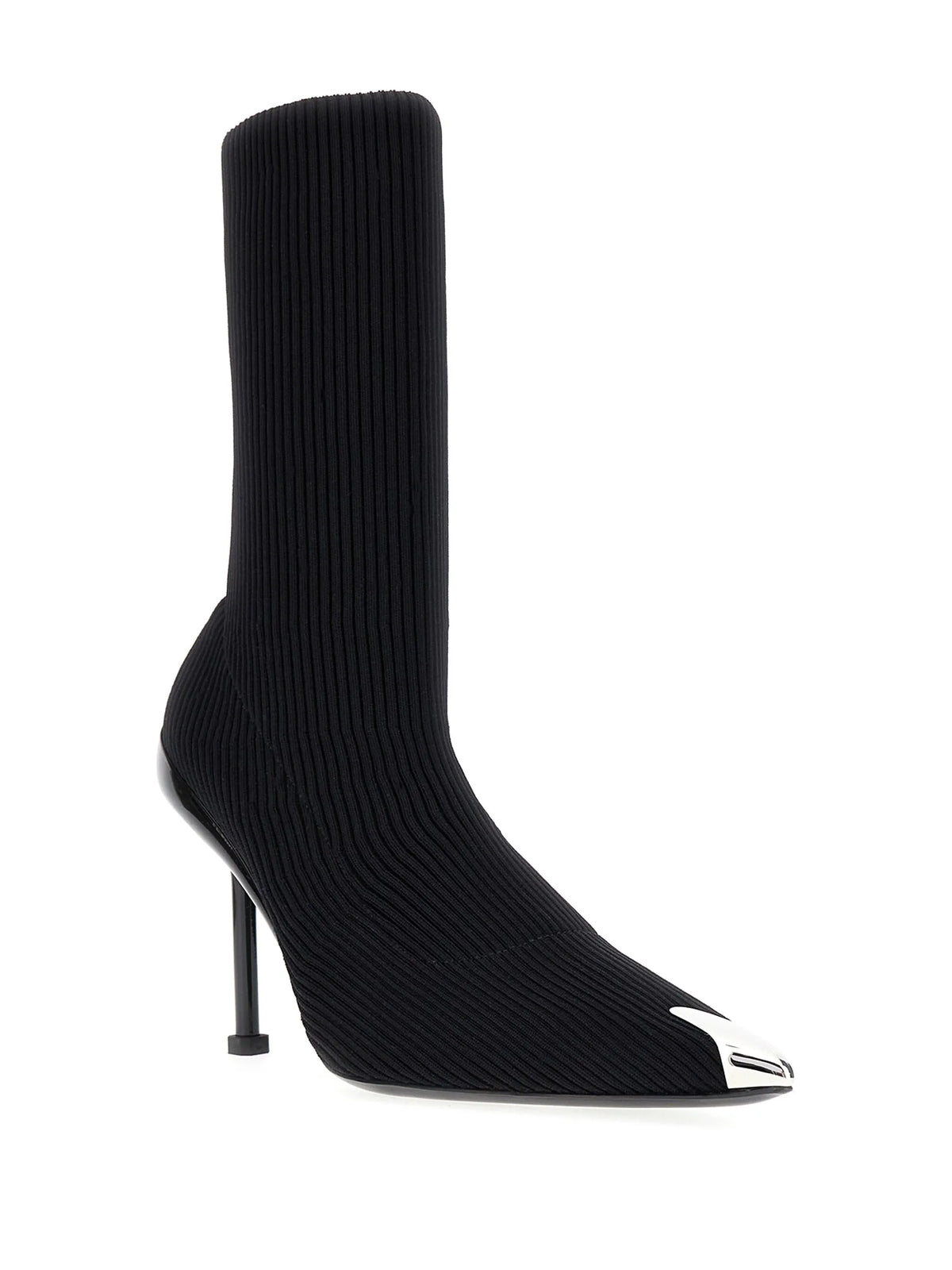 Alexander McQueen - Slash 90mm Ribbed-knit Boots