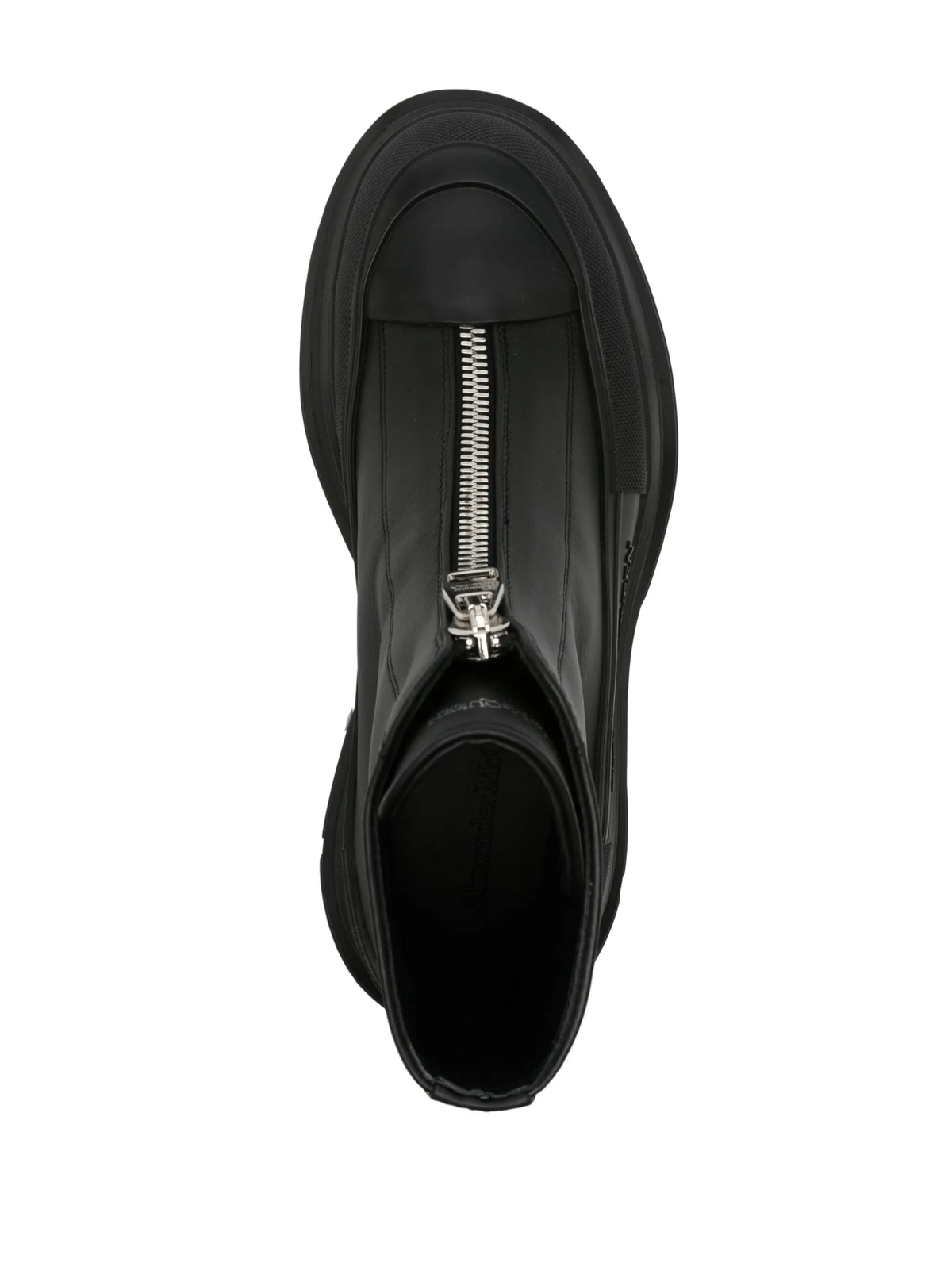 Alexander McQueen - Tread Slick Leather Boots
