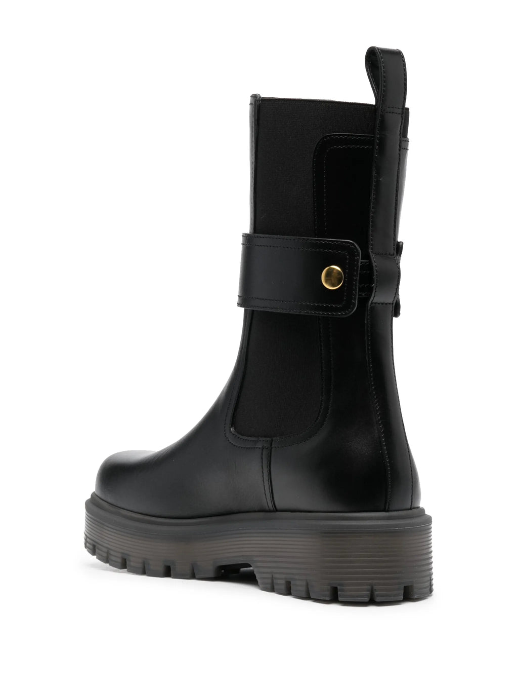 Valentino - Stud-embellished Leather Boots