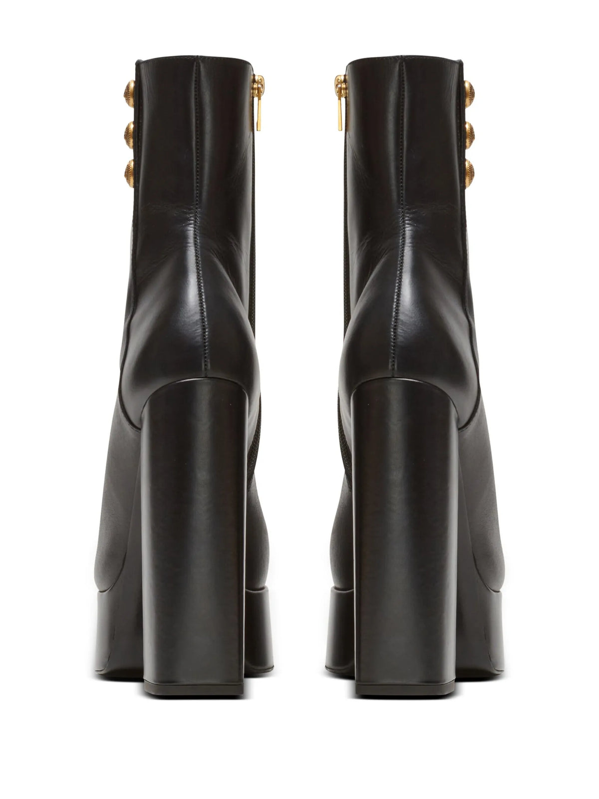 Balmain - Brune 135mm Leather Ankle Boots