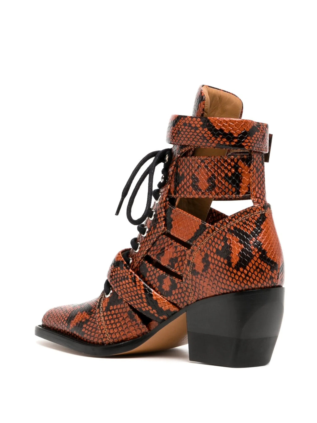 Chloé - Reilly 60mm Snakeskin Boots