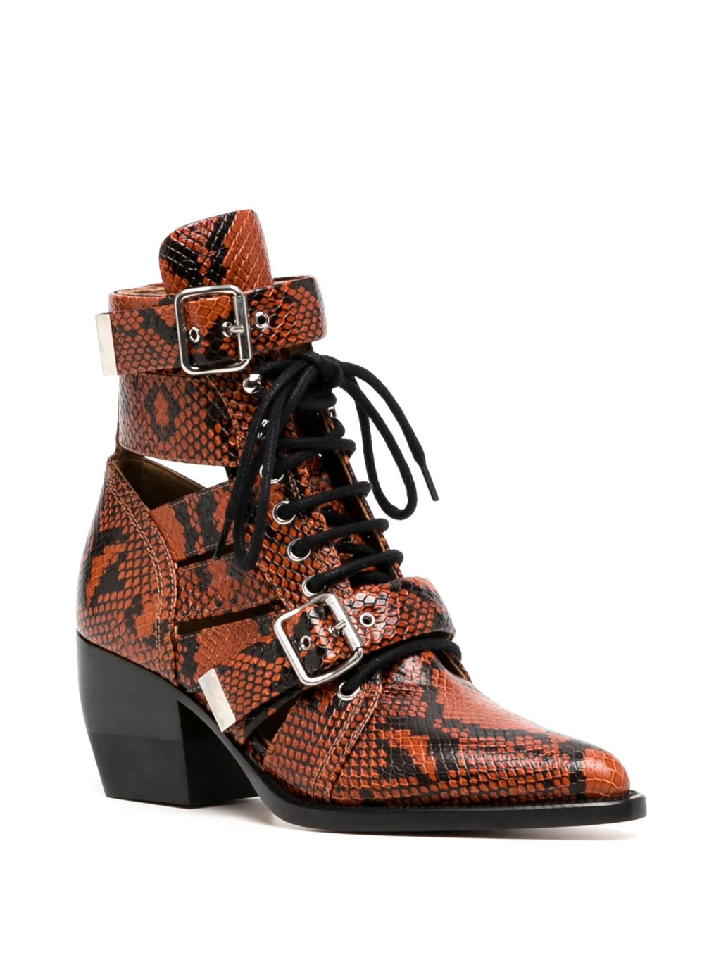 Chloé - Reilly 60mm Snakeskin Boots