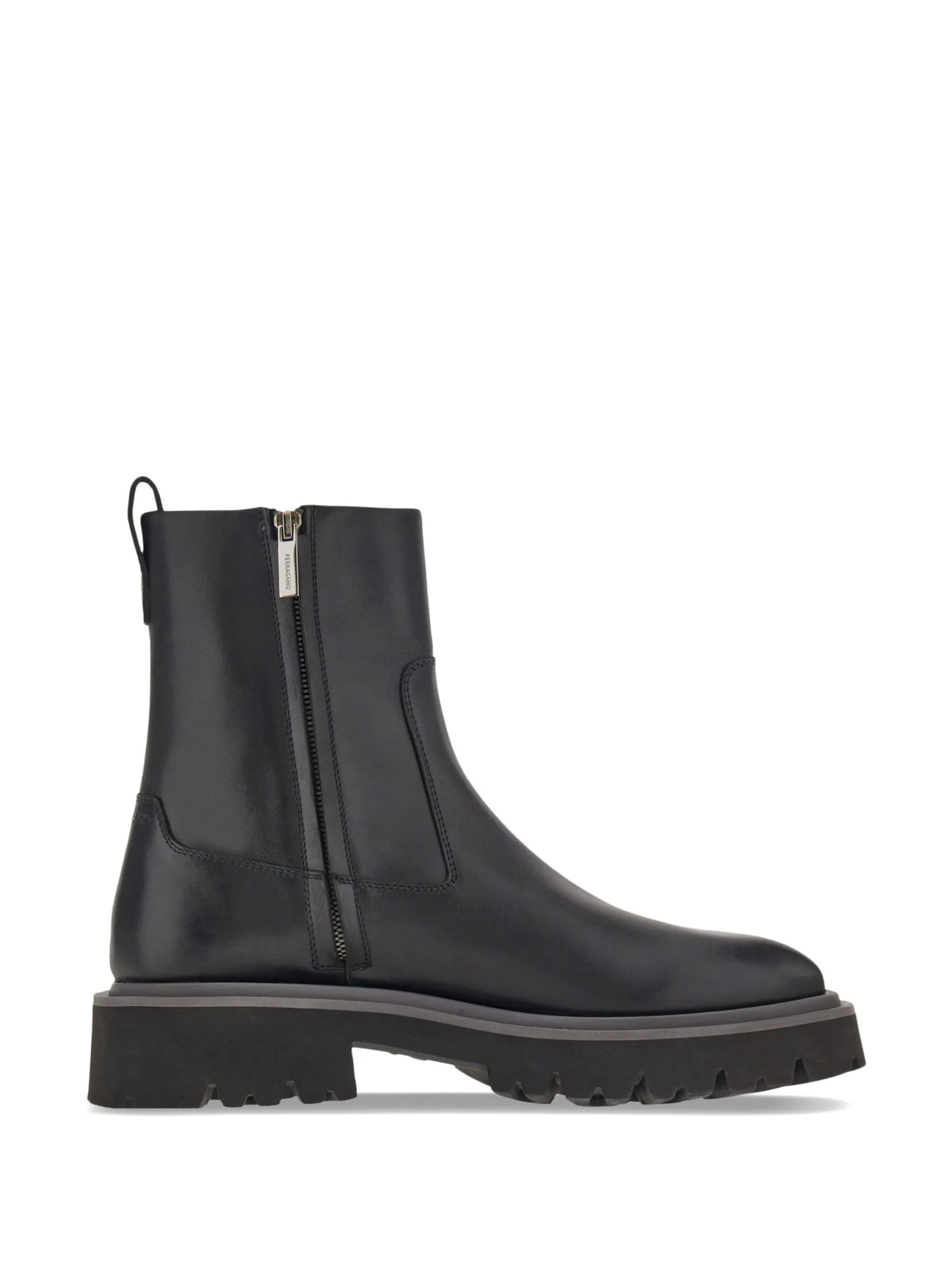 Ferragamo - Leather Ankle Boots