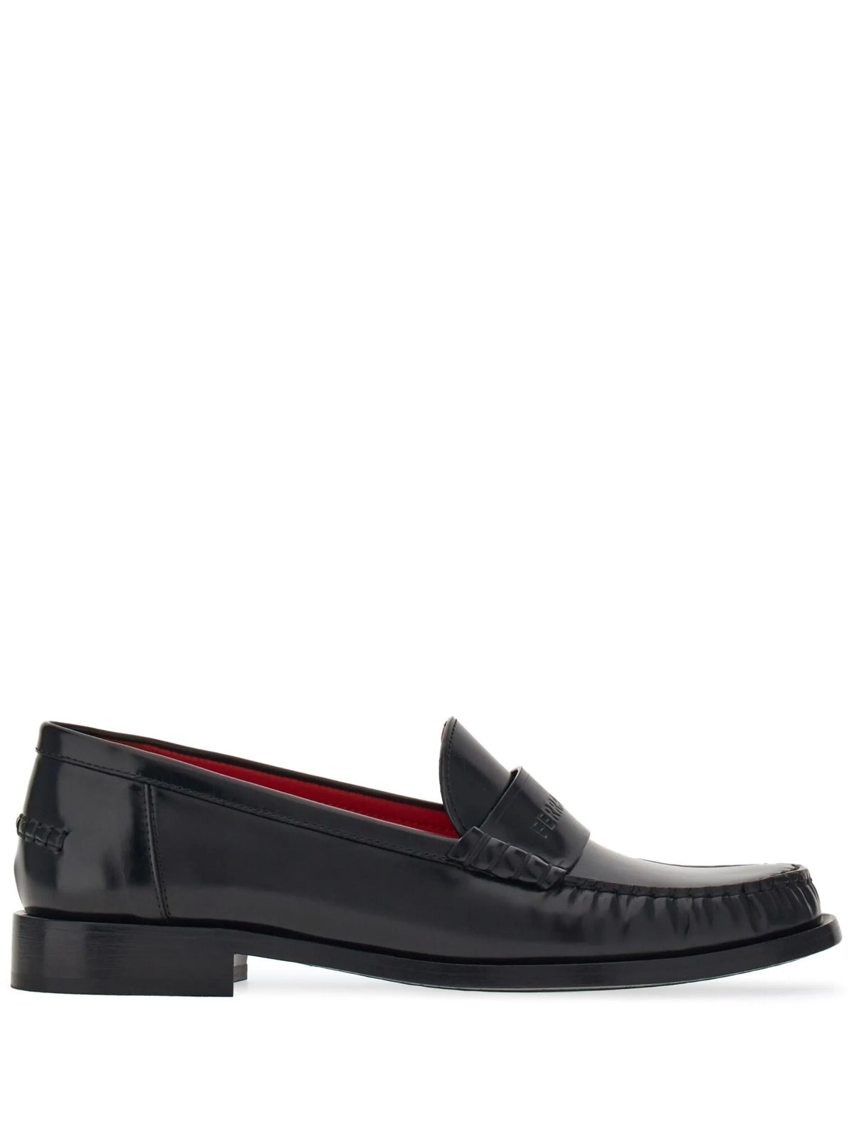 Ferragamo - Debossed-logo Leather Loafers