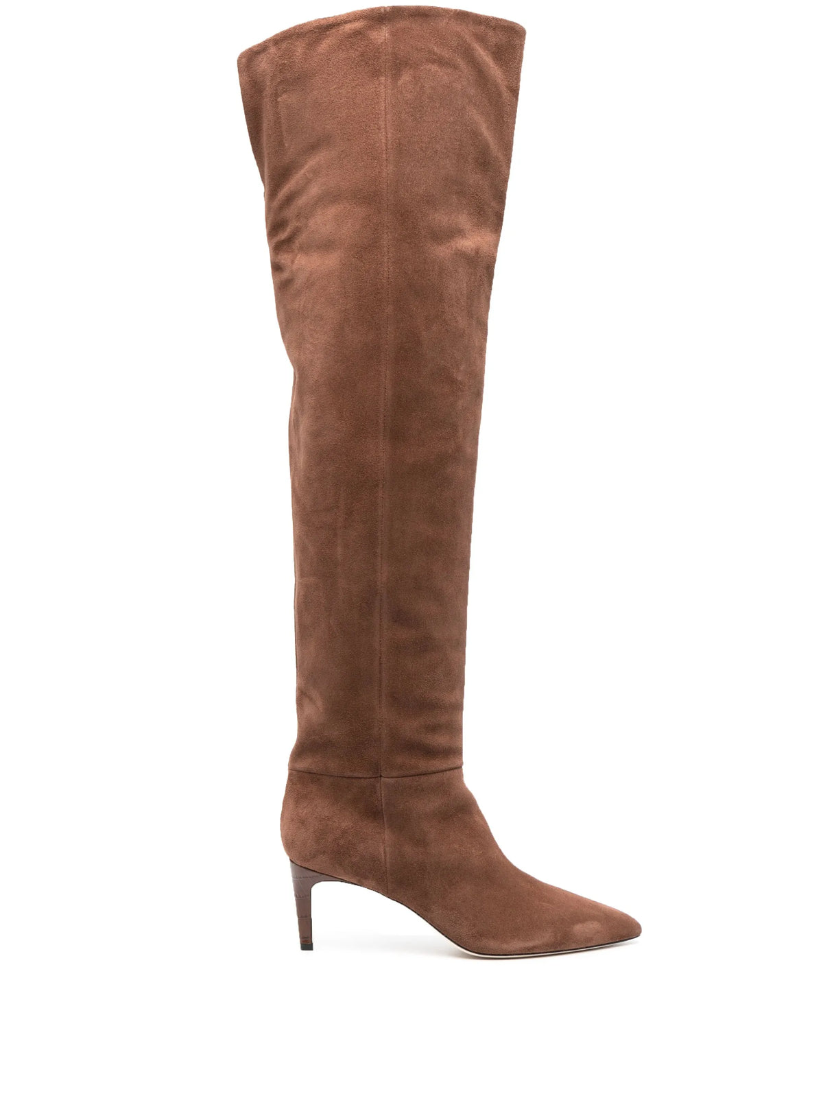 Paris Texas - 60mm Suede Knee-high Boots