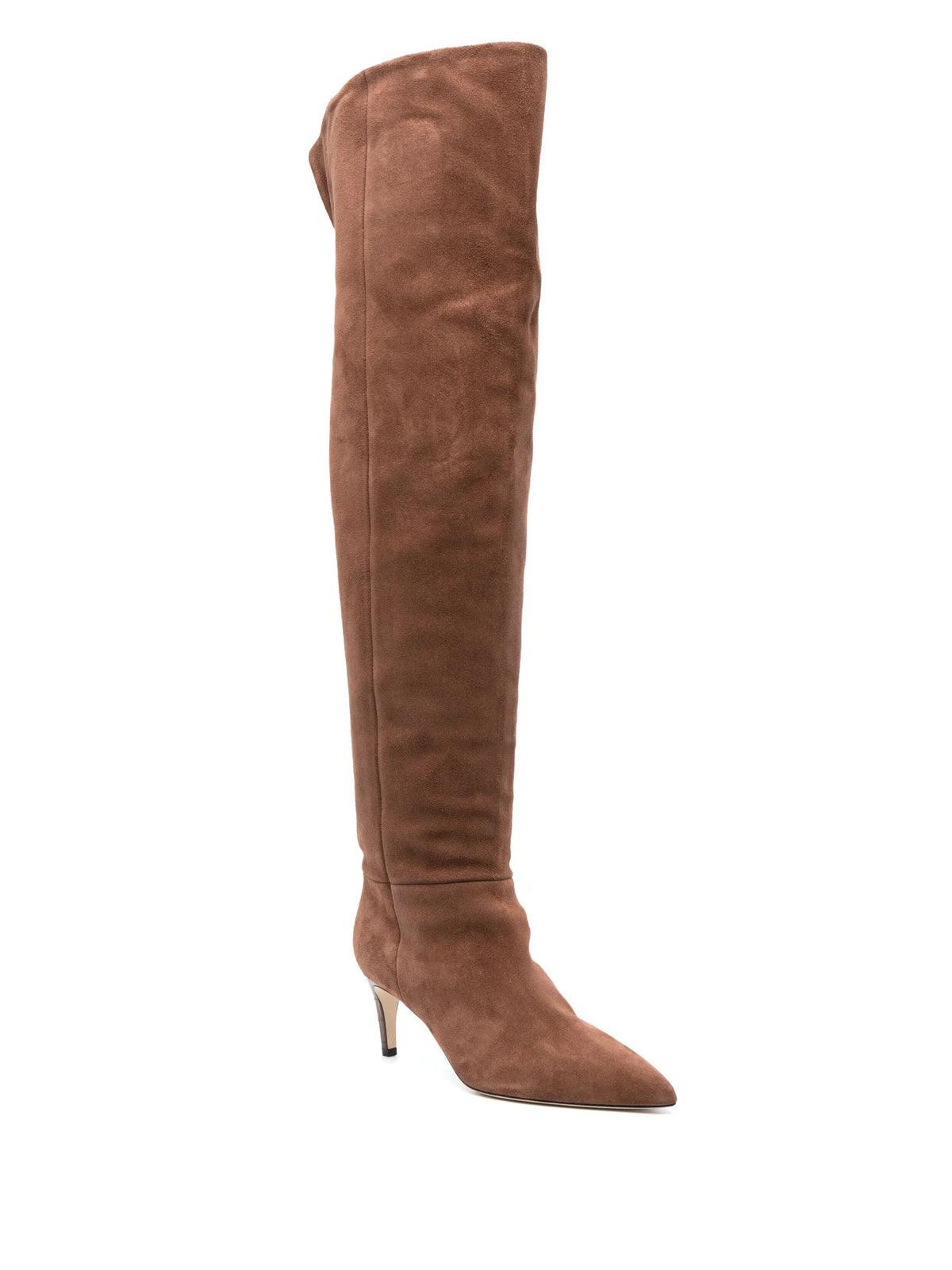 Paris Texas - 60mm Suede Knee-high Boots