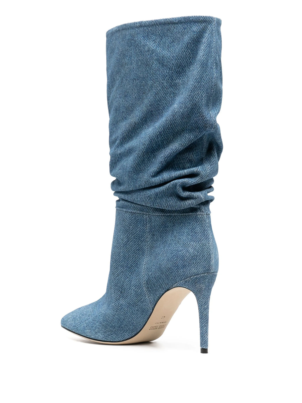 Paris Texas - 98mm Pointed-toe Denim Boots