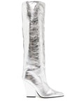 Paris Texas - Jane 100mm Leather Knee-high Boots