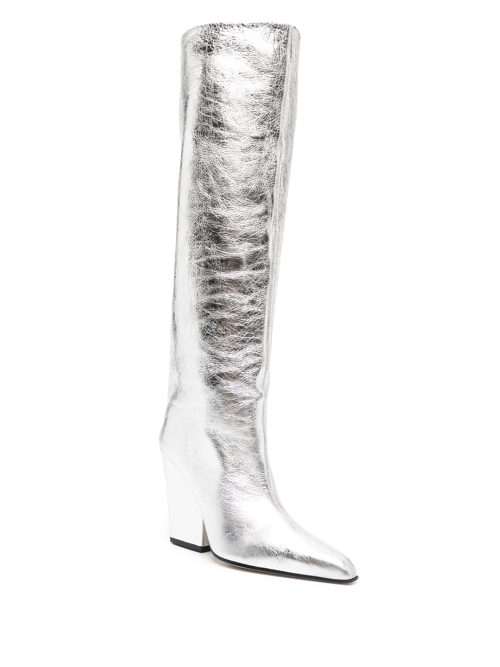 Paris Texas - Jane 100mm Leather Knee-high Boots