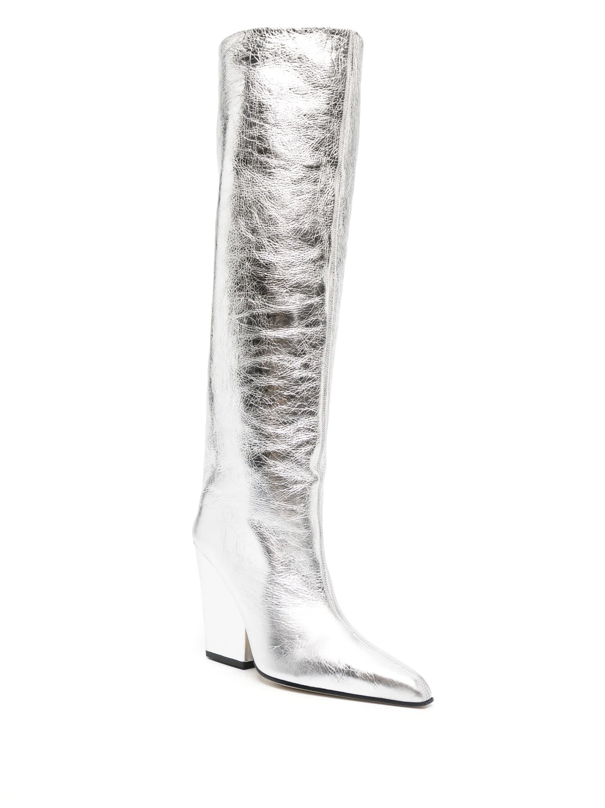 Paris Texas - Jane 100mm Leather Knee-high Boots