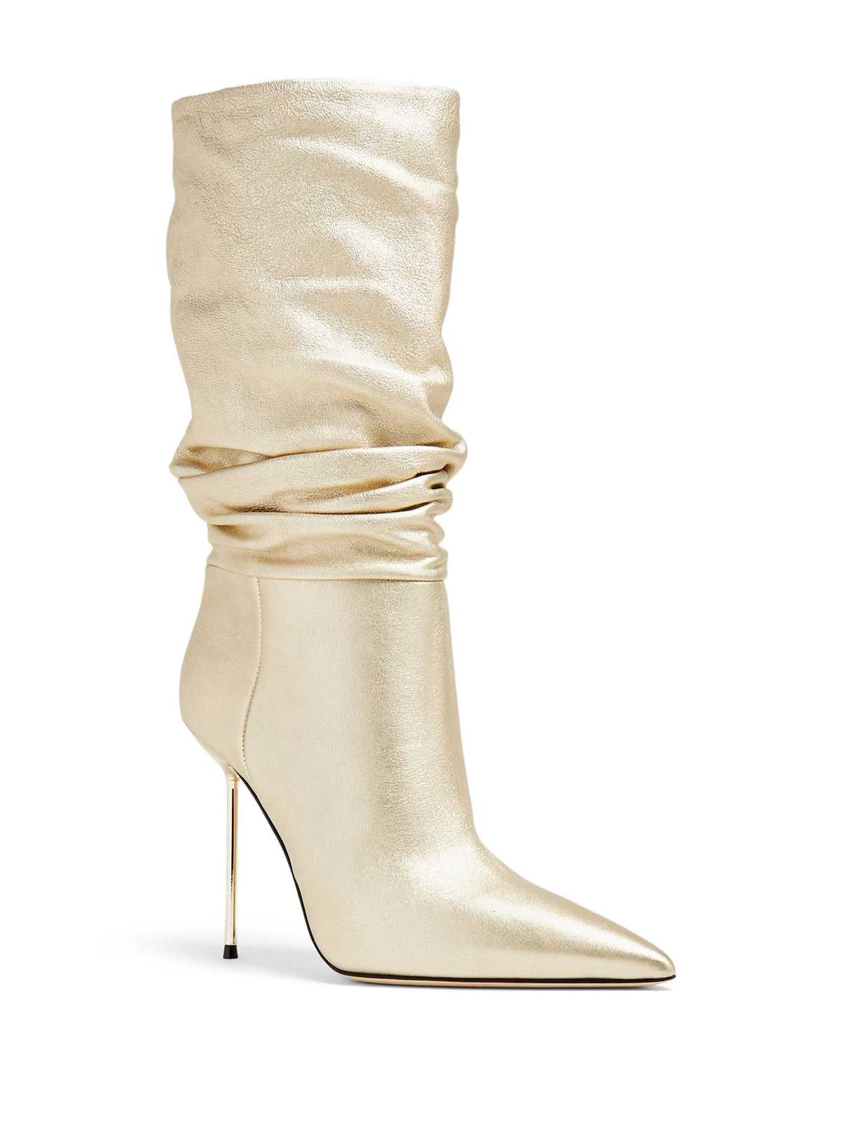 Paris Texas - 85mm Slouchy Leather Boots