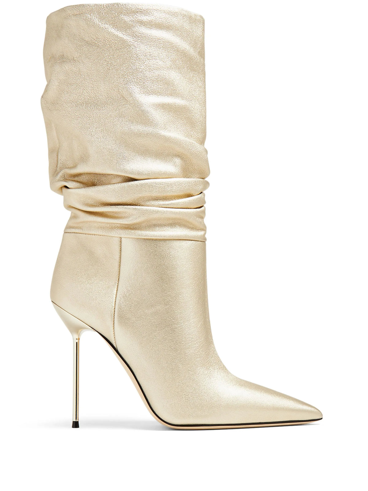 Paris Texas - 85mm Slouchy Leather Boots