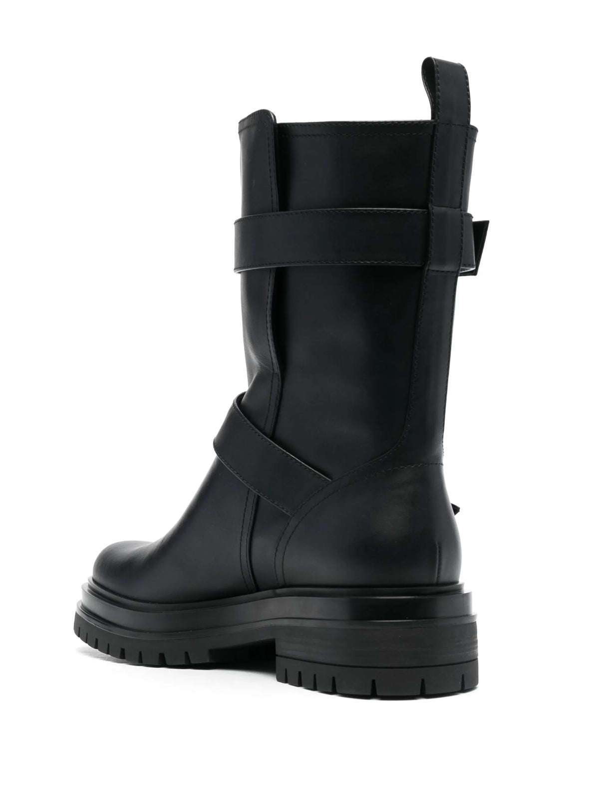 Gianvito Rossi - Amphibian Buckled Biker Boots