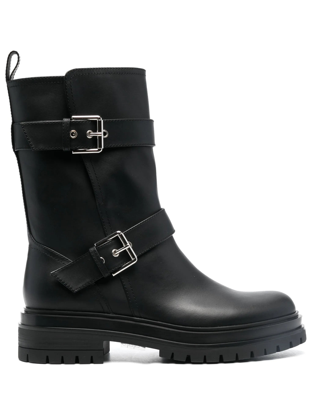 Gianvito Rossi - Amphibian Buckled Biker Boots