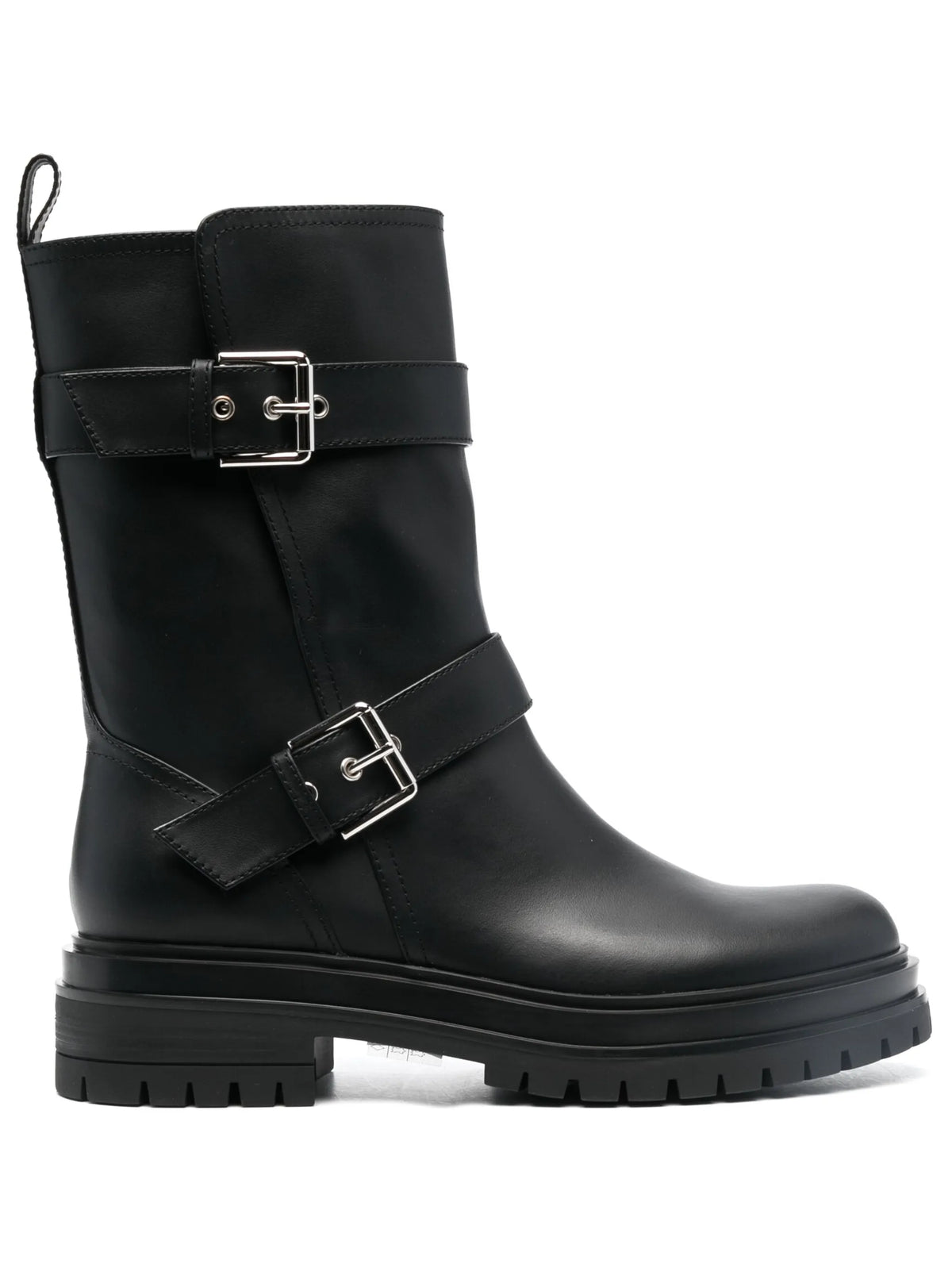 Gianvito Rossi - Amphibian Buckled Biker Boots
