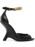 Tom Ford - 105mm Chain-embellished Leather Sandals