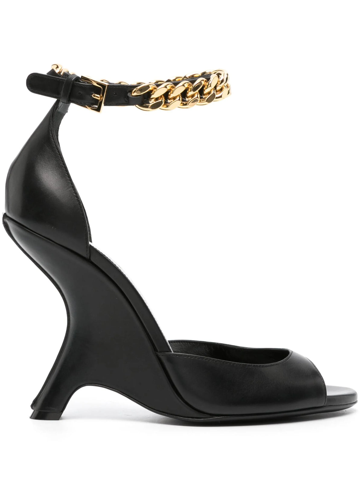 Tom Ford - 105mm Chain-embellished Leather Sandals