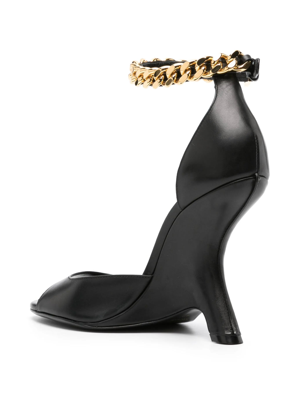 Tom Ford - 105mm Chain-embellished Leather Sandals