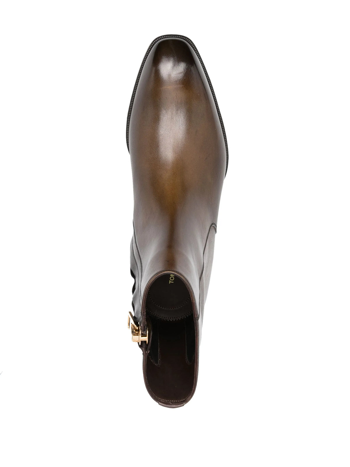Tom Ford - Polished Leather Ankle Boots