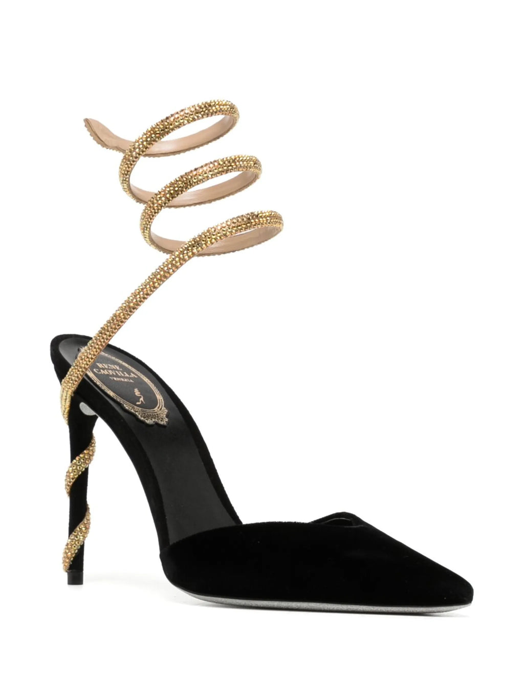 René Caovilla - René Caovilla 100mm Crystal-embellished Pumps