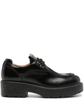 Miu Miu - Logo-detail Platform Derby Shoes