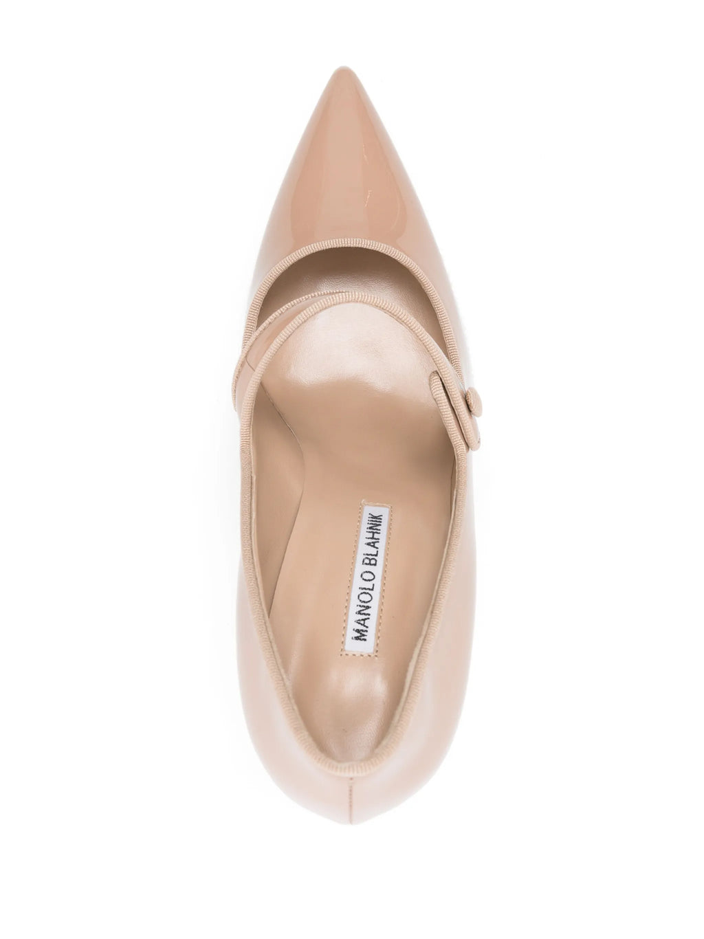 Manolo Blahnik - Campari 105mm Patent Pumps