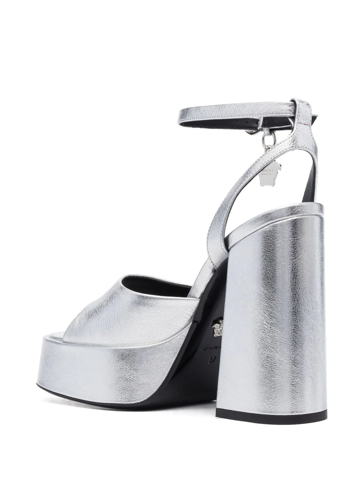Versace - Medusa 130mm Platform Leather Sandals