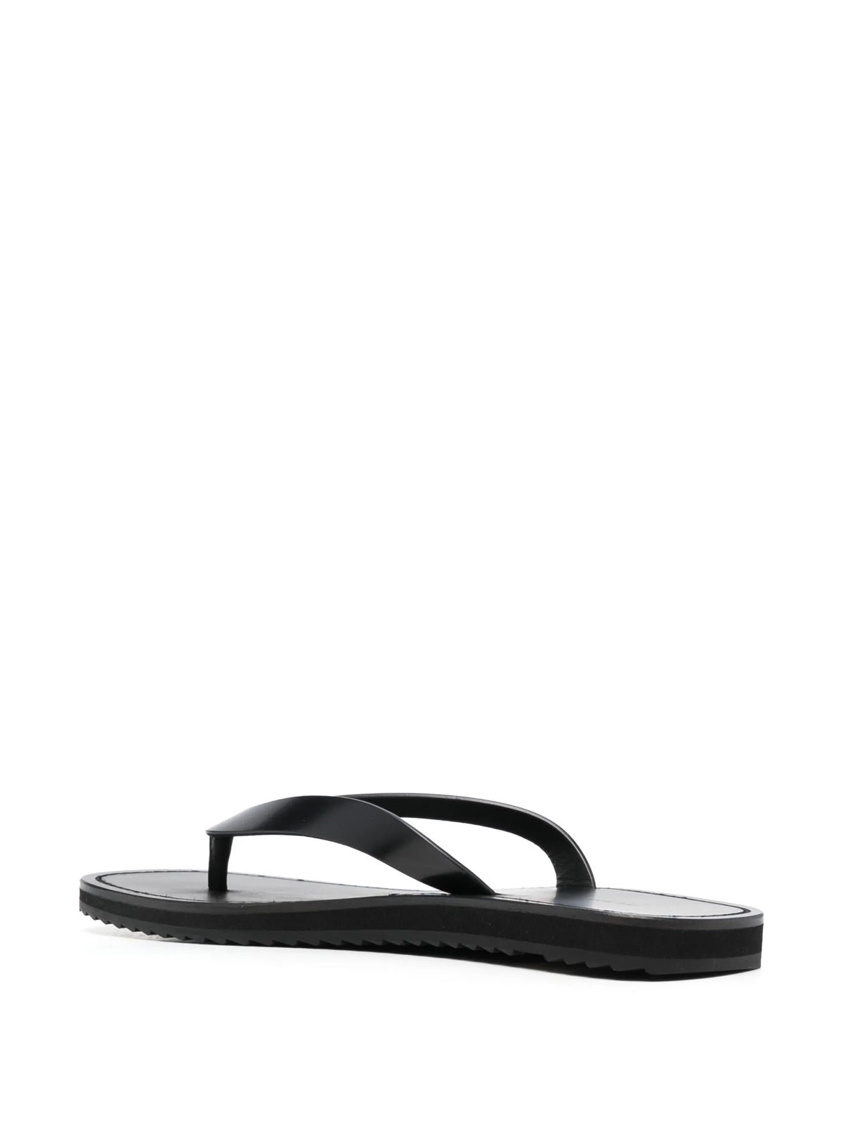 The Row - Thong-strap Leather Flip Flops