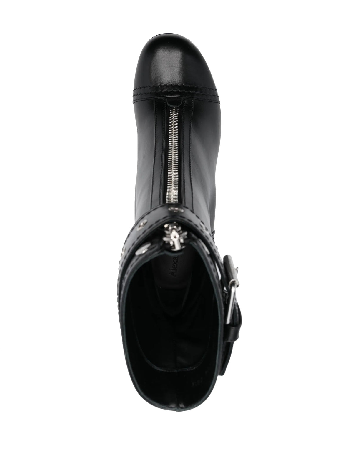 Alexander McQueen - Buckle-detail 90mm Leather Boots