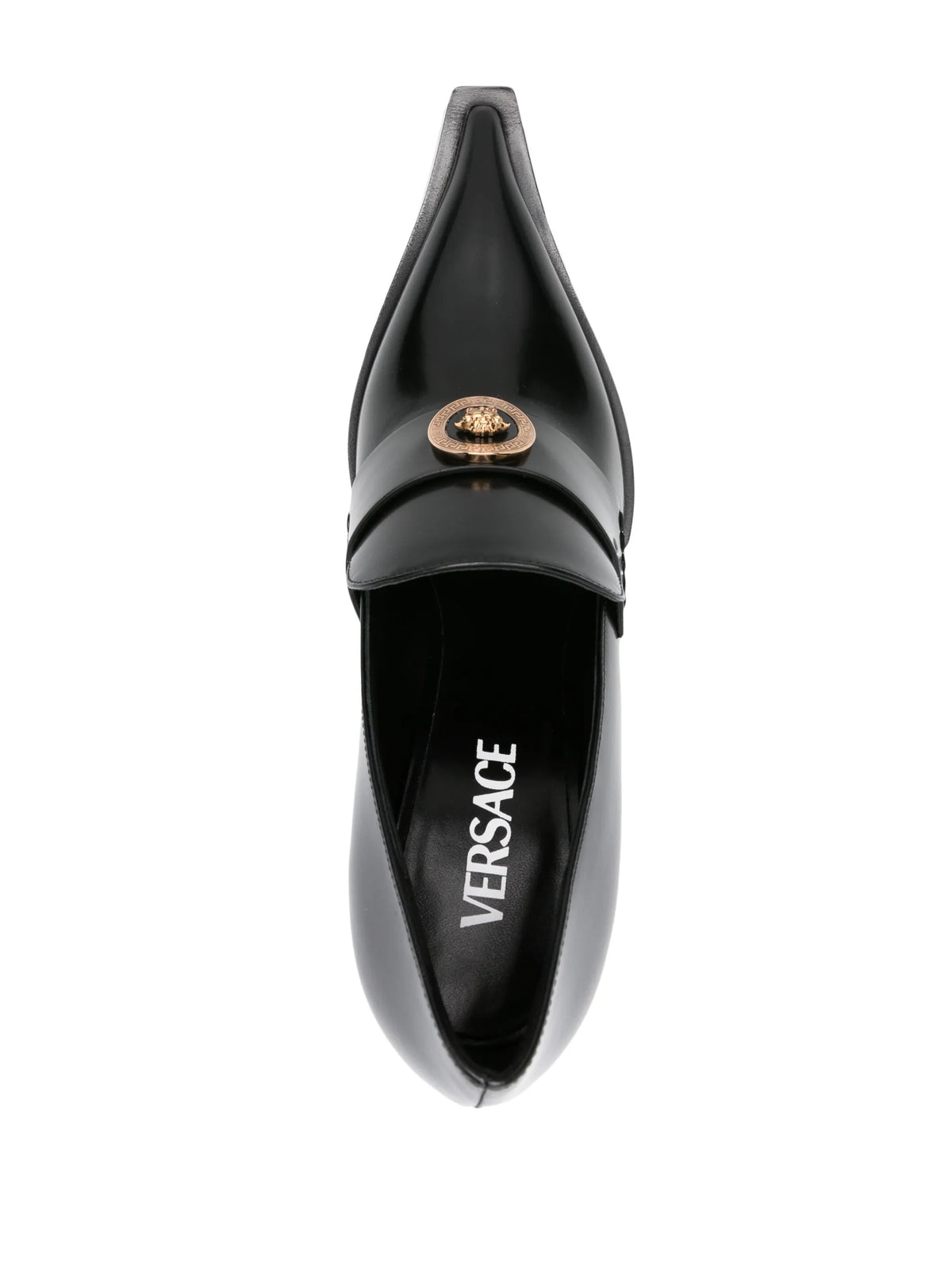 Versace - Alia 110mm Leather Pumps