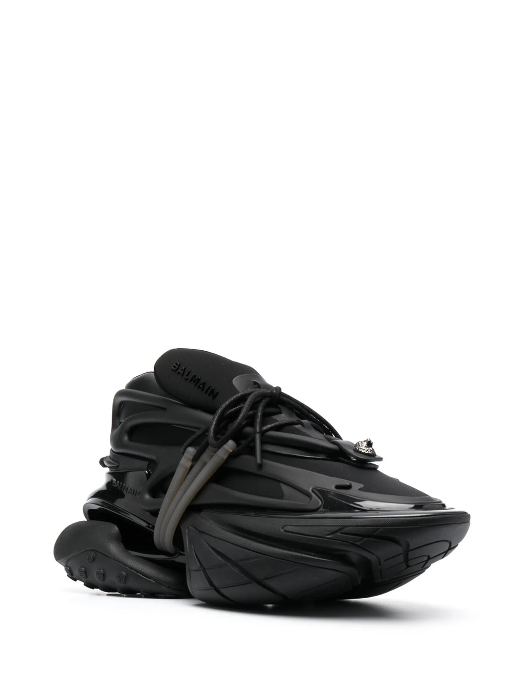 Balmain - Leather Unicorn Low-top Sneakers