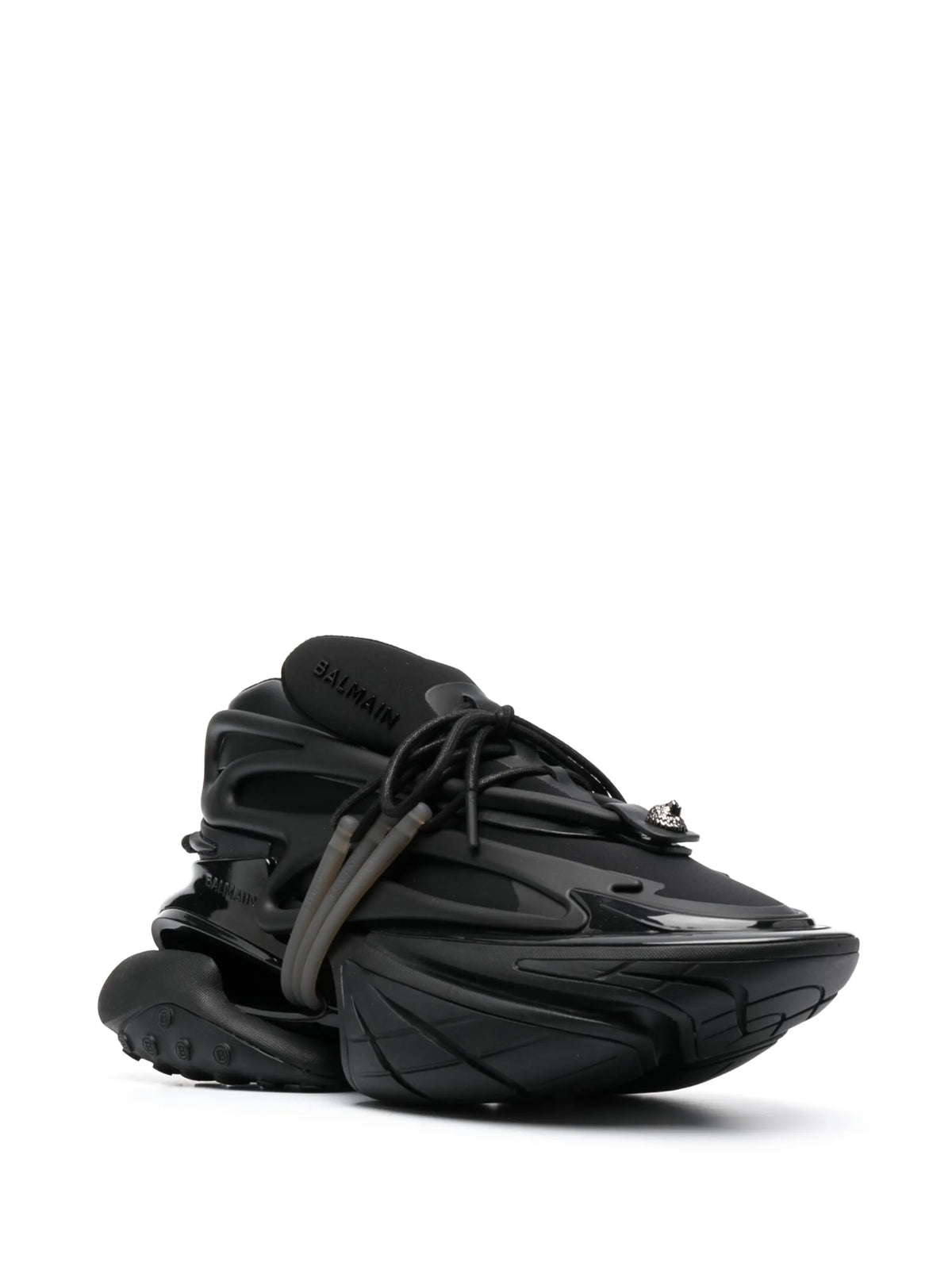 Balmain - Leather Unicorn Low-top Sneakers