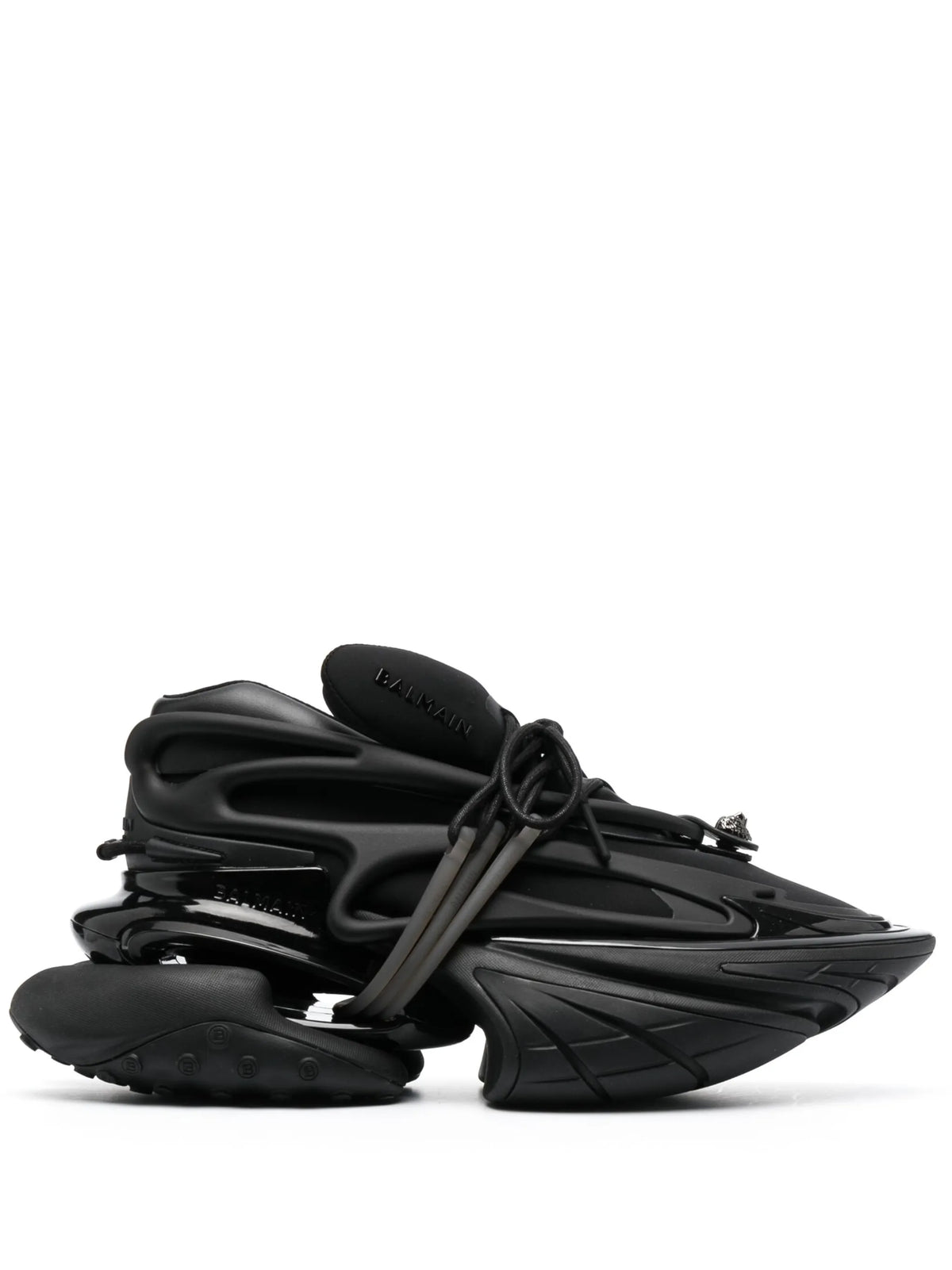 Balmain - Leather Unicorn Low-top Sneakers