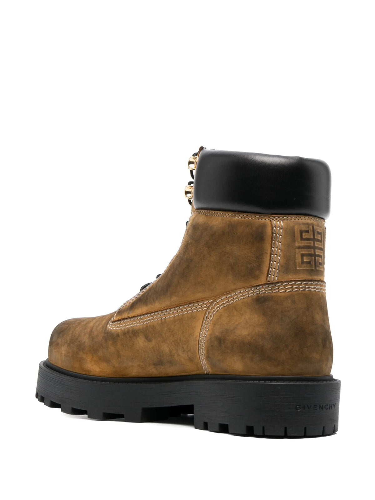 Givenchy - Show Panelled Suede-leather Boots