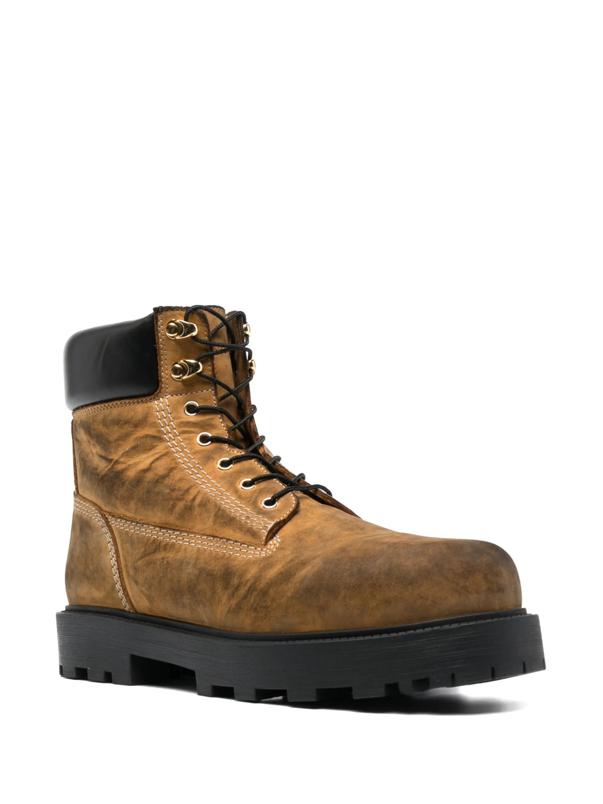 Givenchy - Show Panelled Suede-leather Boots