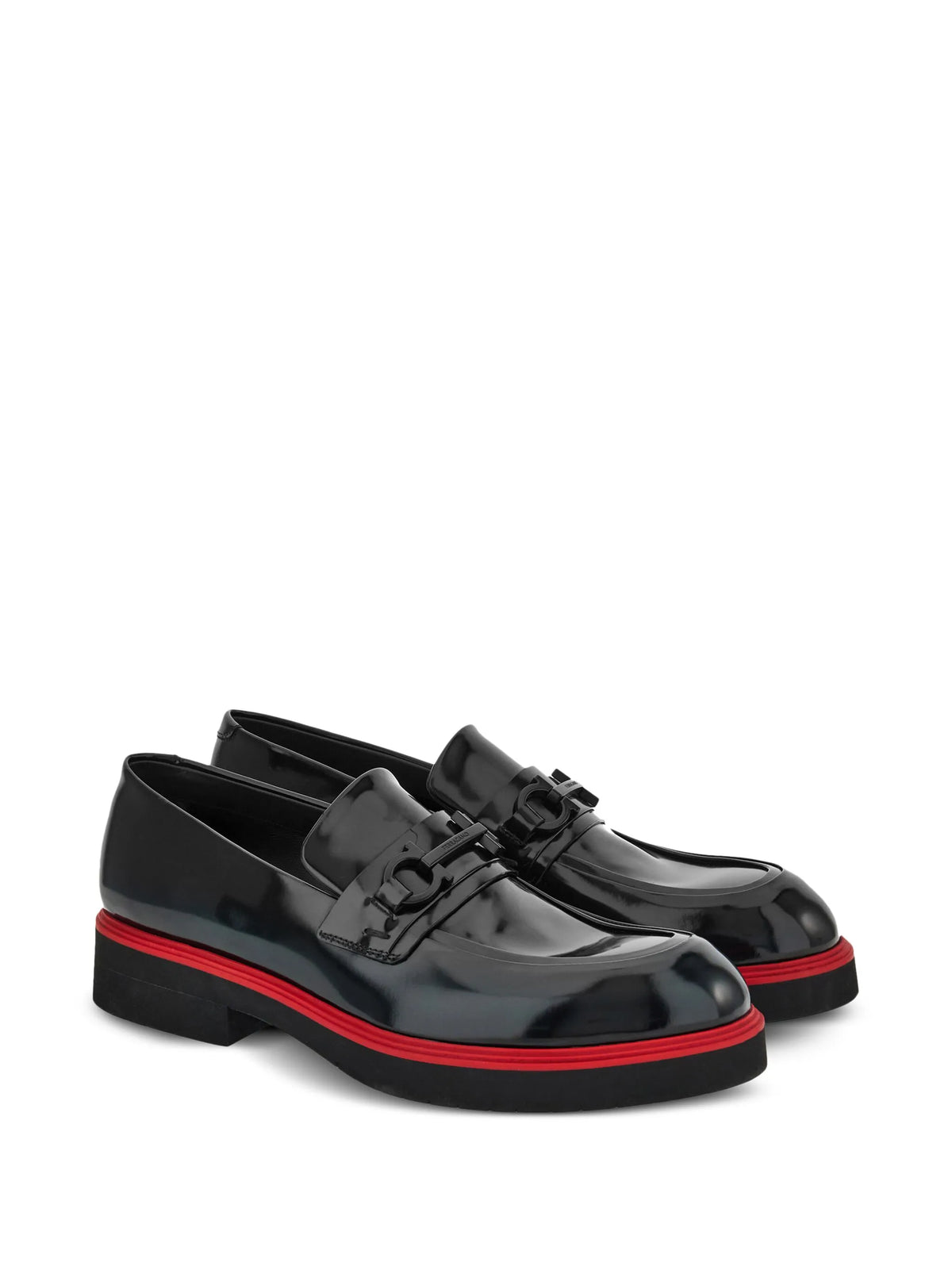 Ferragamo - Gancini-ornament Leather Mocassins