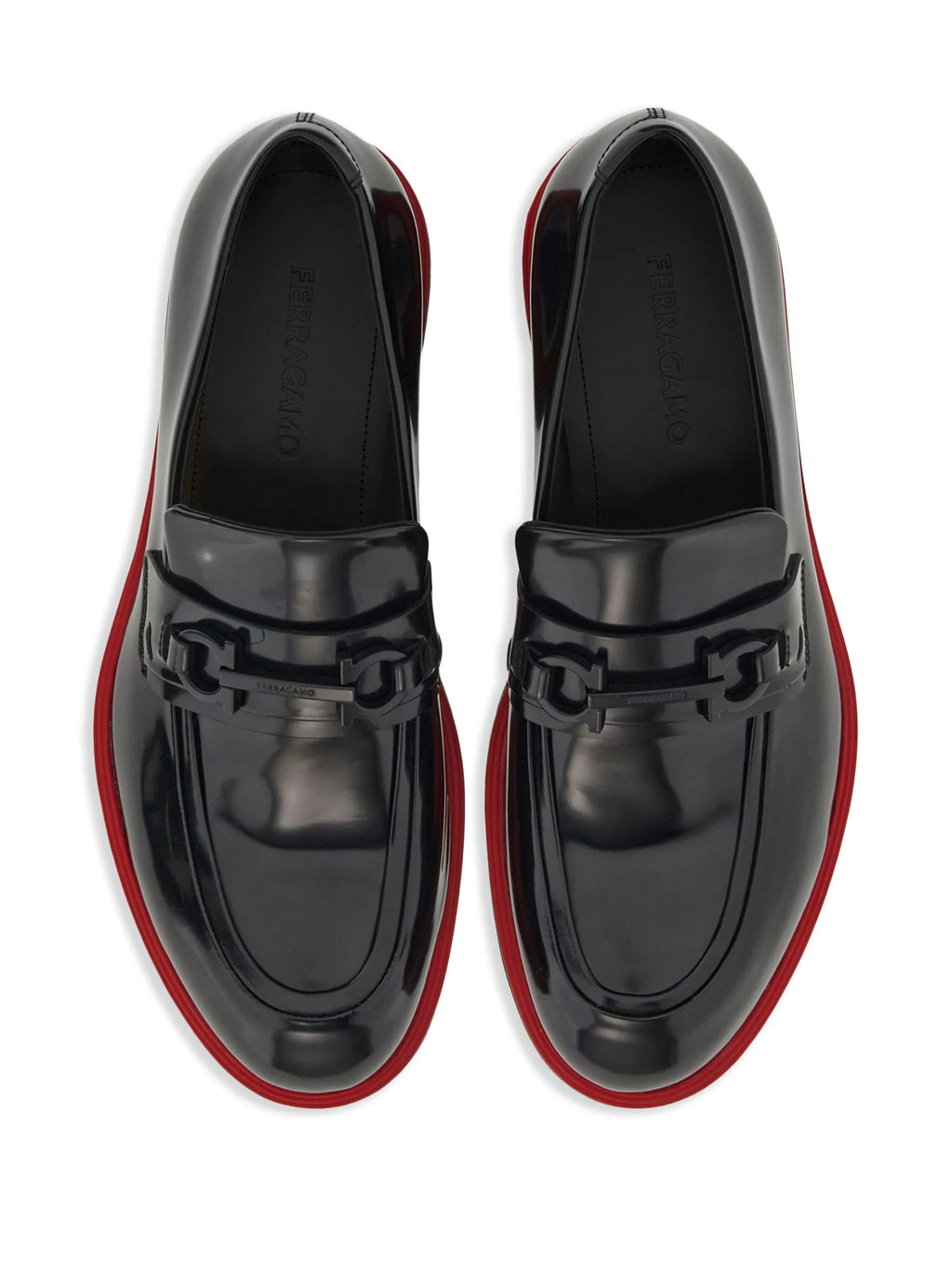 Ferragamo - Gancini-ornament Leather Mocassins