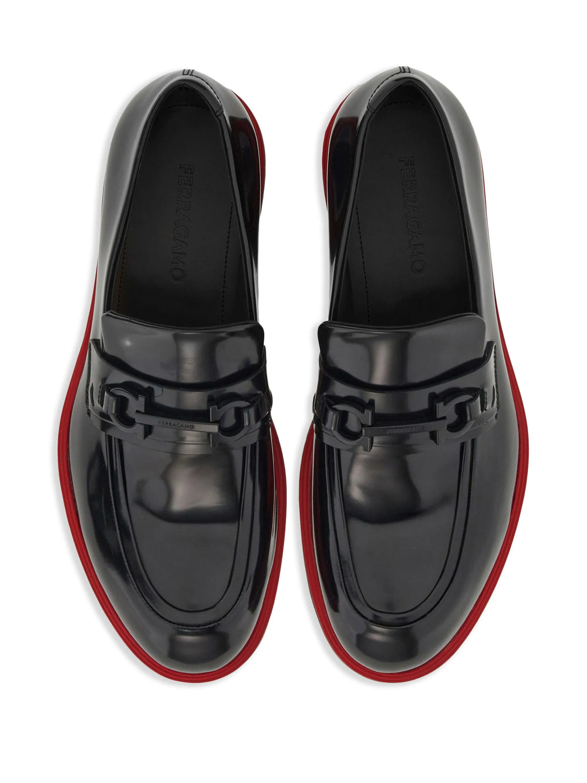 Ferragamo - Gancini-ornament Leather Mocassins