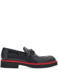 Ferragamo - Gancini-ornament Leather Mocassins