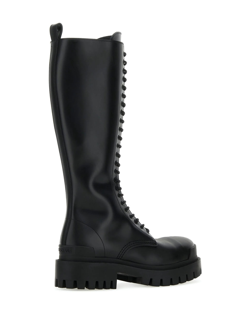 Balenciaga - Strike Lace-up Leather Boots