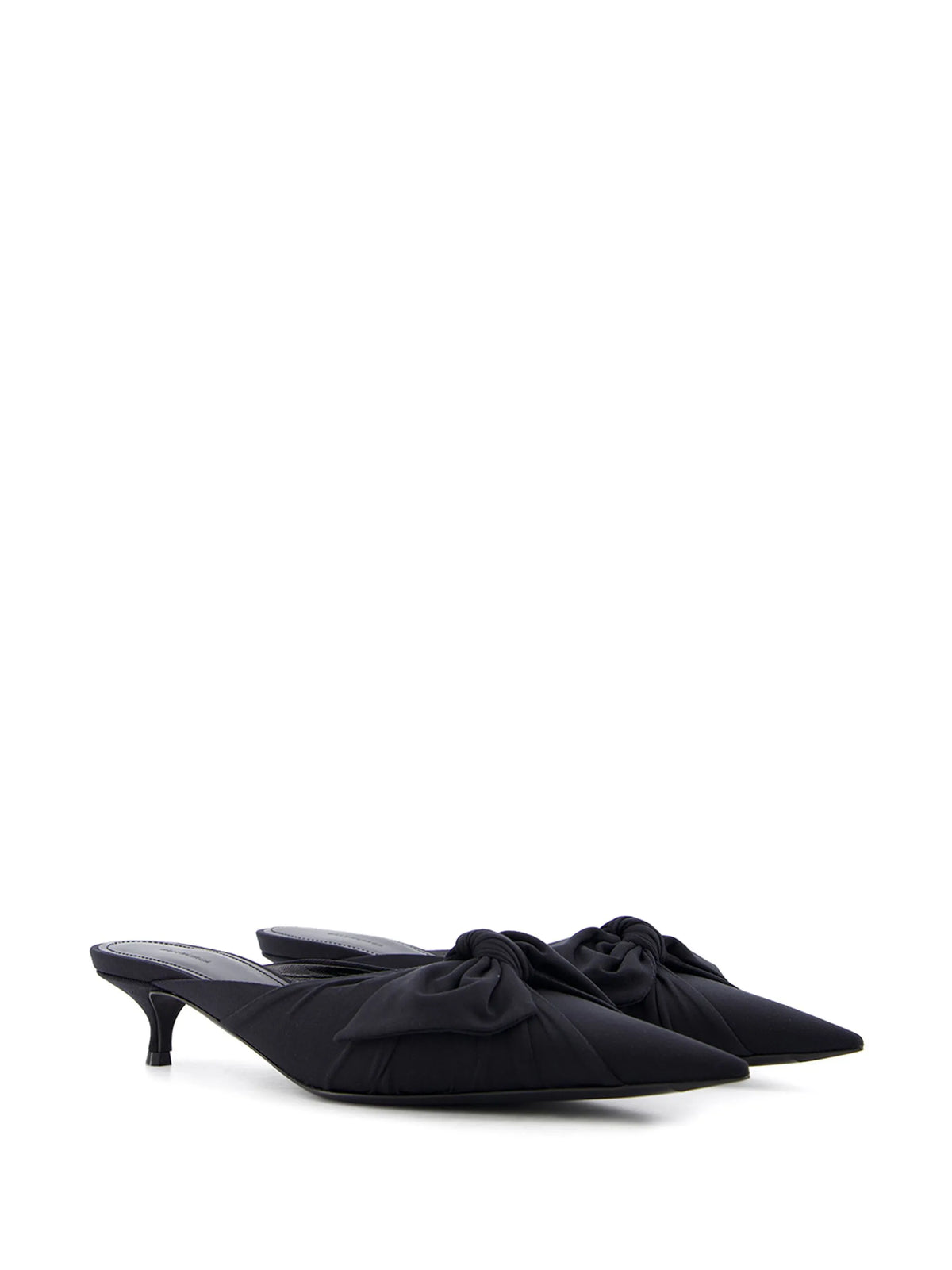 Balenciaga - Knife Knot 40mm Pointed-toe Mules