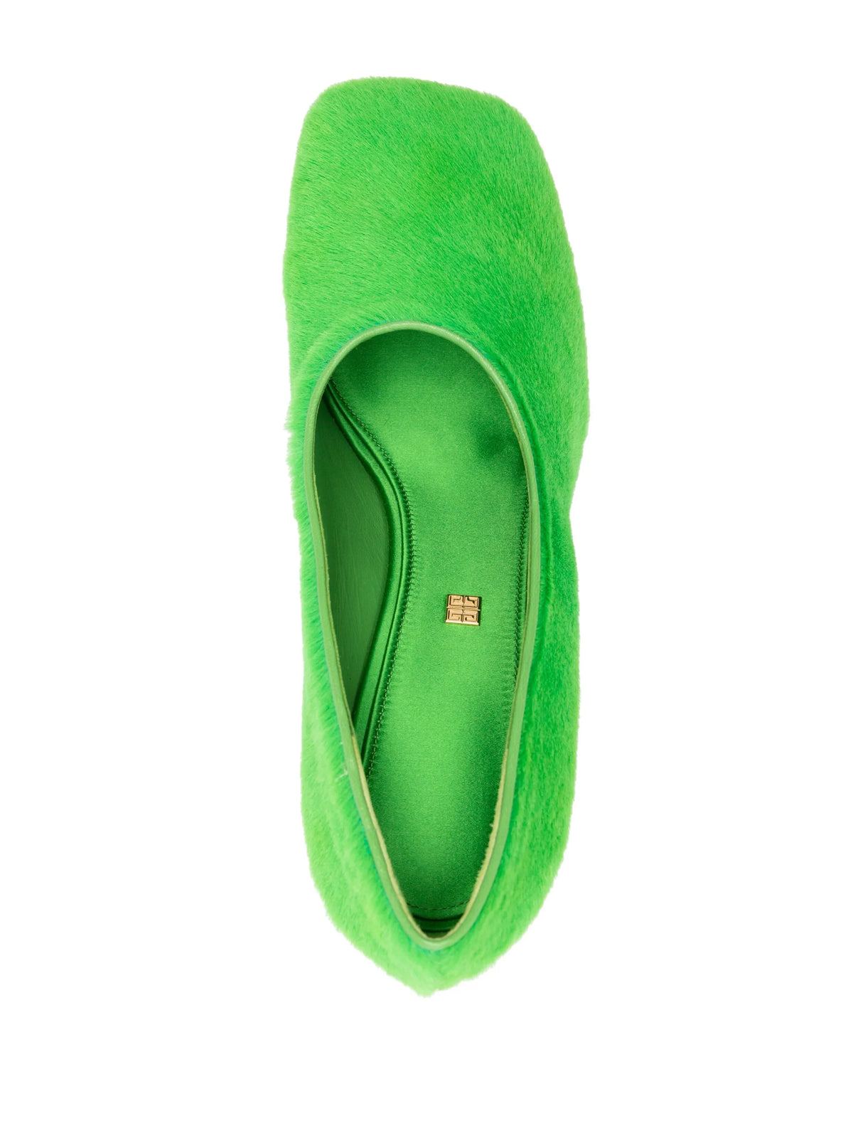 Givenchy - 95mm Square-toe Shearling Pumps