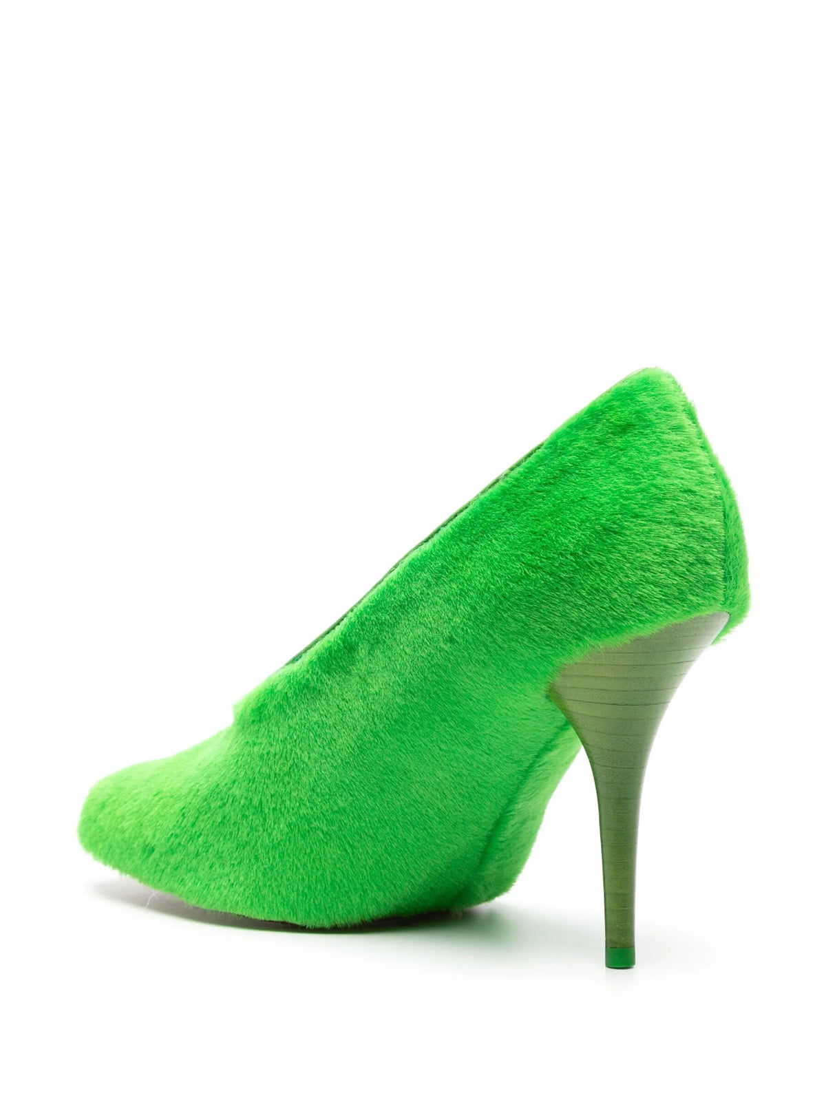 Givenchy - 95mm Square-toe Shearling Pumps