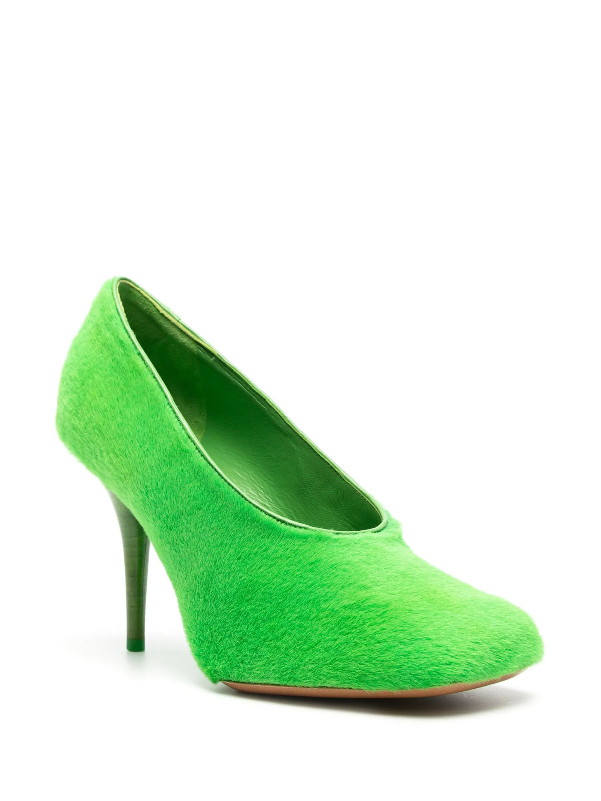 Givenchy - 95mm Square-toe Shearling Pumps